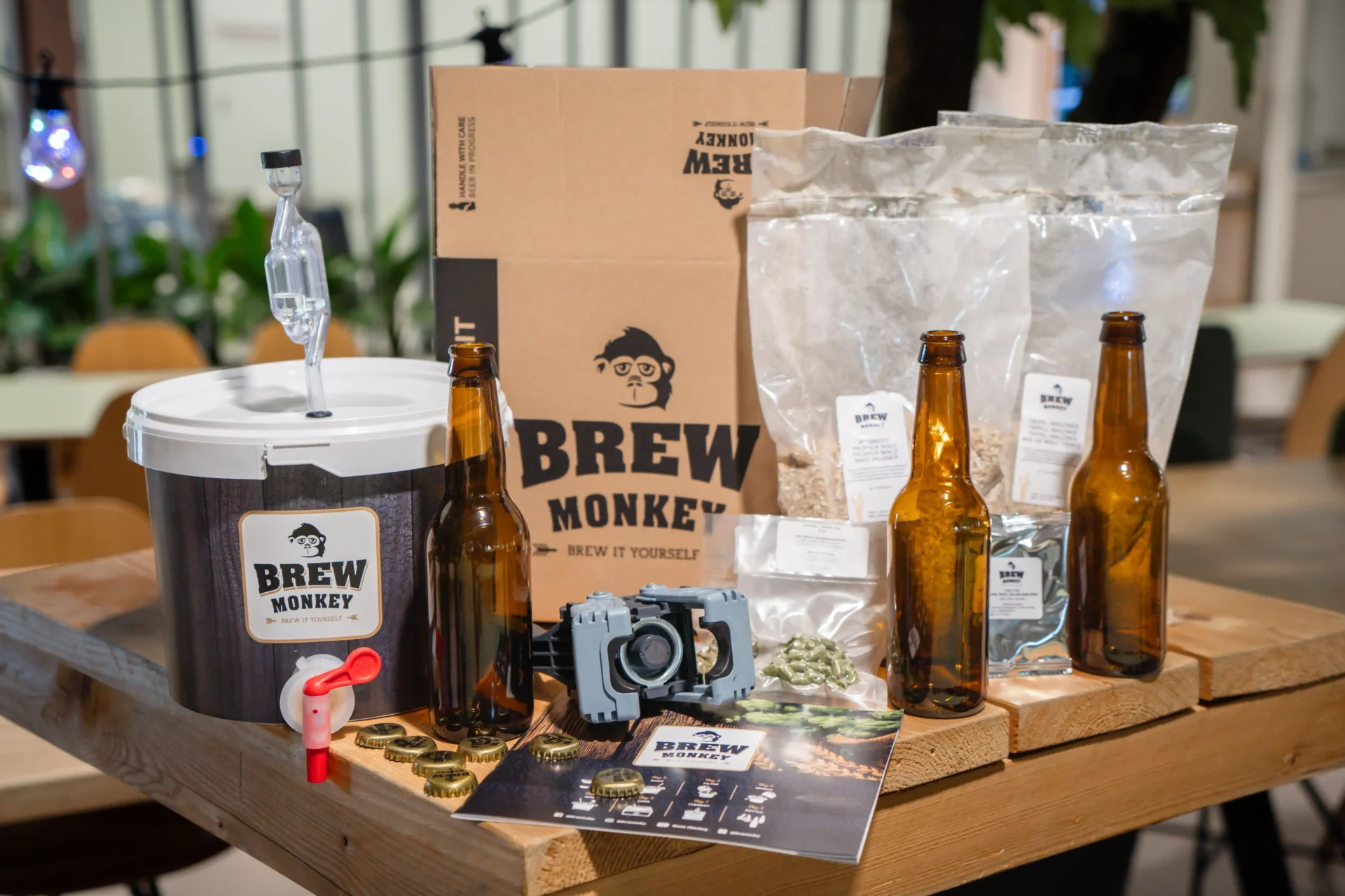 Zelf Bier Brouwen? Dit Brew Monkey Bierbrouwpakket